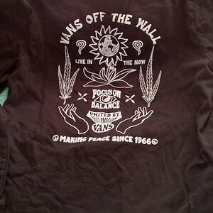 Vans long sleeve Medium Black shirt.